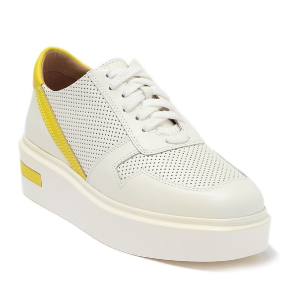 NIB Linea Paola Platform Sneakers - sz 5.5 - Picture 1 of 6